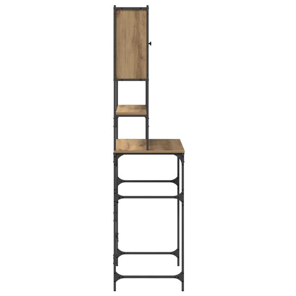 vidaXL Ντουλάπα Πλυντηρίου Μασίφ Δρυός 68x48,5x194 εκ.