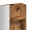vidaXL Μπουντουάρ με LED Όψη Παλαιού Ξύλου 60 x 40 x 140 εκ.