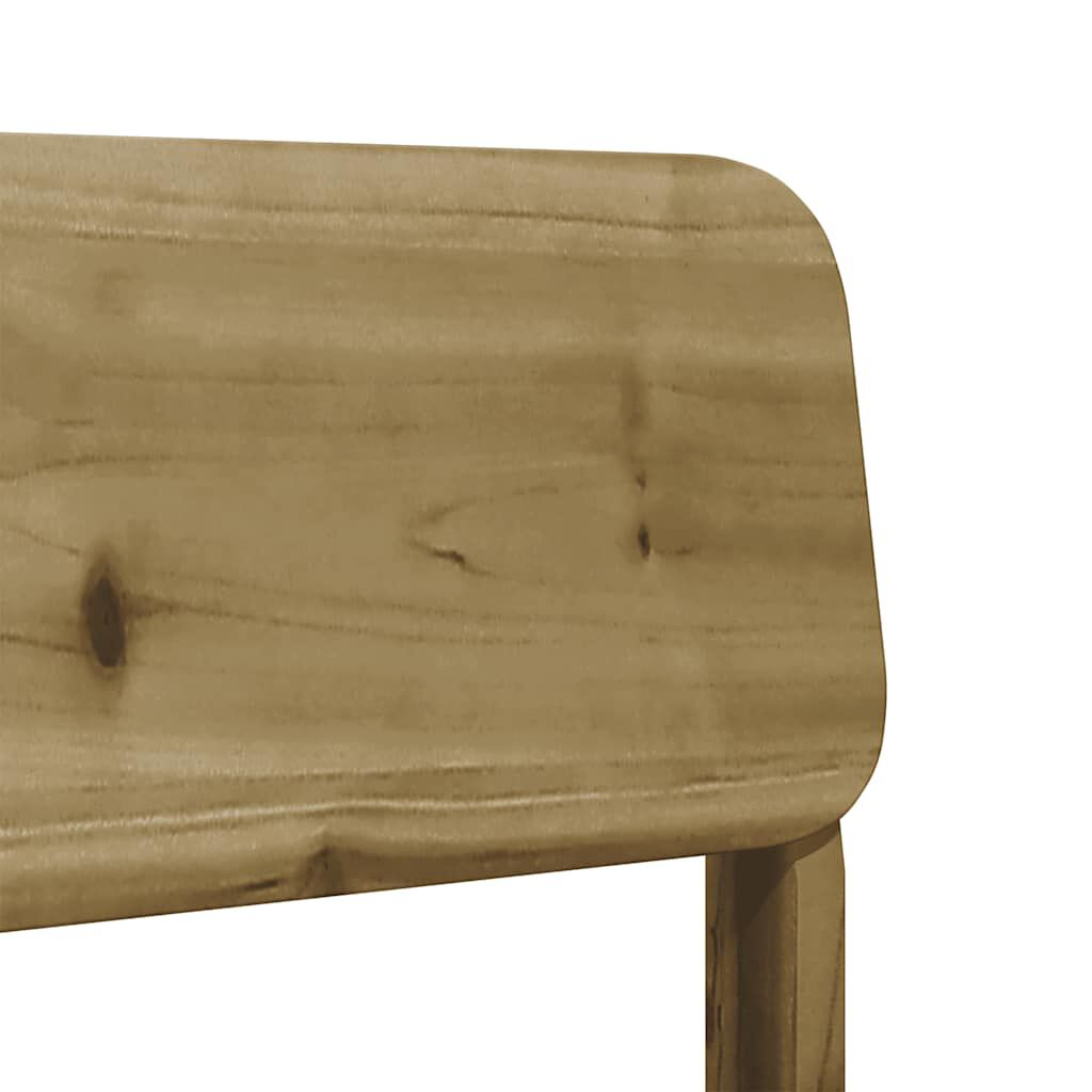 Καρέκλα κήπου vidaXL 60x52,5x72 cm Εμποτισμένο ξύλο πεύκο