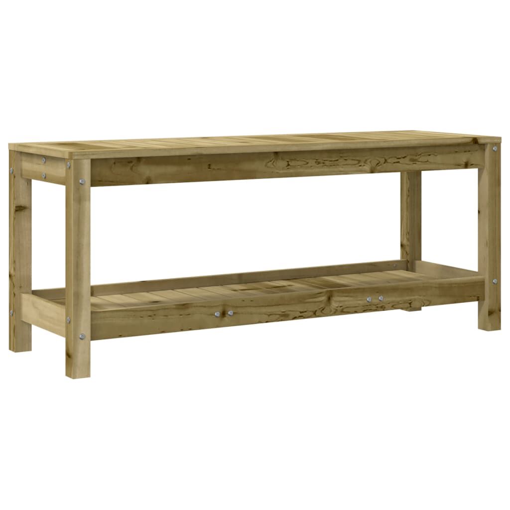 vidaXL Παγκάκι Κήπου 108 x 35 x 45 εκ. από Εμποτισμένο Ξύλο Πεύκου
