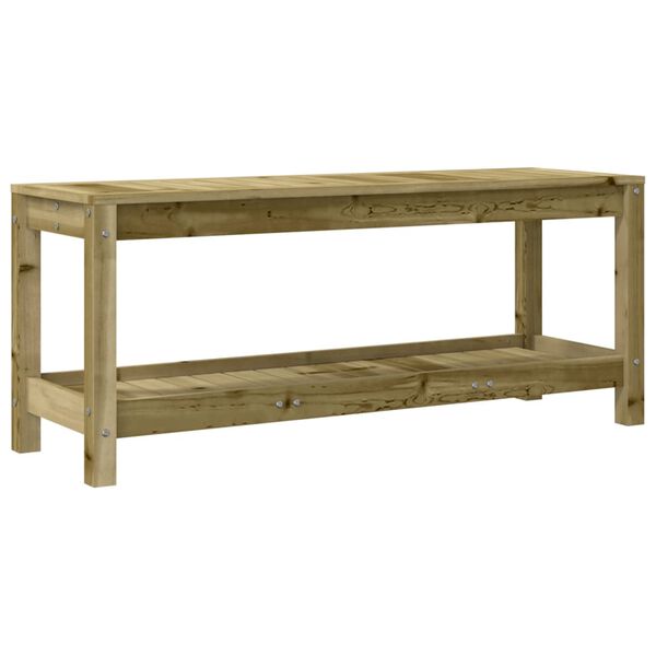 vidaXL Παγκάκι Κήπου 108 x 35 x 45 εκ. από Εμποτισμένο Ξύλο Πεύκου
