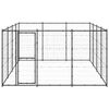 vidaXL Κλουβί Σκύλου Εξωτερικού Χώρου 14,52 μ² από Ατσάλι