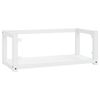 vidaXL Έπιπλο Μπάνιου Επιτοίχιο Λευκό 79 x 38 x 31 εκ. Σιδερένιο