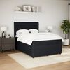 vidaXL &Kappa;&rho;&epsilon;&beta;ά&tau;&iota; Boxspring &mu;&epsilon; &Sigma;&tau;&rho;ώ&mu;&alpha; &Mu;&alpha;ύ&rho;&omicron; 140x190 &epsilon;&kappa;. &Beta;&epsilon;&lambda;&omicron;ύ&delta;&iota;&nu;&omicron;