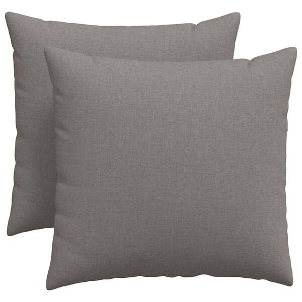 vidaXL &Mu;&alpha;&xi;&iota;&lambda;ά&rho;&iota; &Kappa;&alpha;&nu;&alpha;&pi;έ 2 pcs Taupe 50 x 50 cm ύ&phi;&alpha;&sigma;&mu;&alpha;