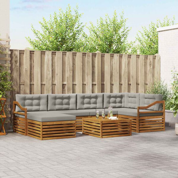 vidaXL &Sigma;&epsilon;&iota;&rho;ά &Kappa;&alpha;&nu;&alpha;&pi;έ &Epsilon;&xi;&omega;&tau;&epsilon;&rho;&iota;&kappa;&omicron;ύ 7 pcs &Phi;&upsilon;&sigma;&iota;&kappa;ό &kappa;&alpha;&iota; &Alpha;&nu;&omicron;&iota;&chi;&tau;ό &Gamma;&kappa;&rho;&iota;