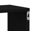 vidaXL Ράφι Τοίχου Μαύρη δρυς 85 x 16 x 52.5 εκ Επεξεργασμένο ξύλο