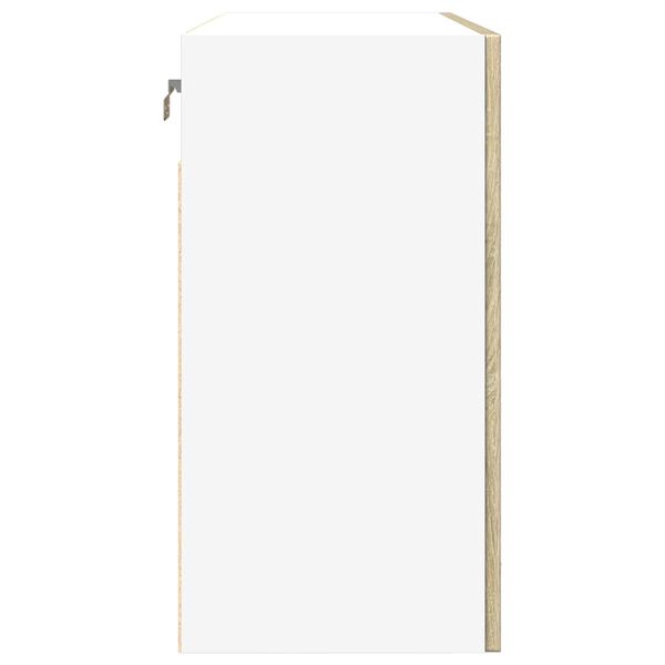 vidaXL Ντουλάπι Κρεμαστό Lyon Sonoma Δρυς 80 x 31 x 60εκ. από