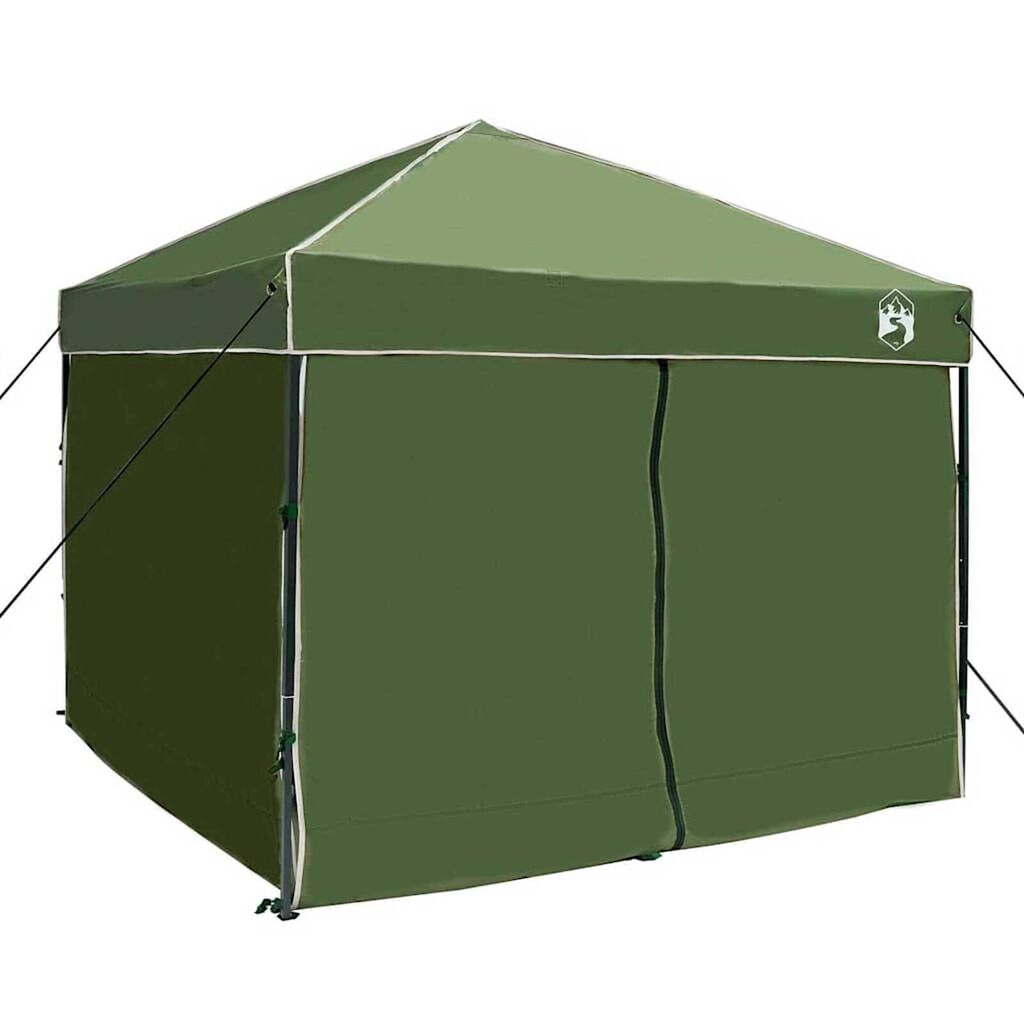 vidaXL Σκηνή Canopy Pop-up Πράσινο 250 x 250 cm ύφασμα