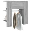 vidaXL Ντουλάπι Διαδρόμου Γκρι Sonoma 97,5 x 37 x 99 εκ. Επεξεργ. Ξύλο