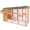 vidaXL Κοτέτσι 295 x 163 x 170 εκ. Ξύλινο