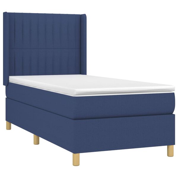 vidaXL &Kappa;&rho;&epsilon;&beta;ά&tau;&iota; Boxspring &mu;&epsilon; &Sigma;&tau;&rho;ώ&mu;&alpha; &Mu;&pi;&lambda;&epsilon; 80x200 &epsilon;&kappa;. &Upsilon;&phi;&alpha;&sigma;&mu;ά&tau;&iota;&nu;&omicron;
