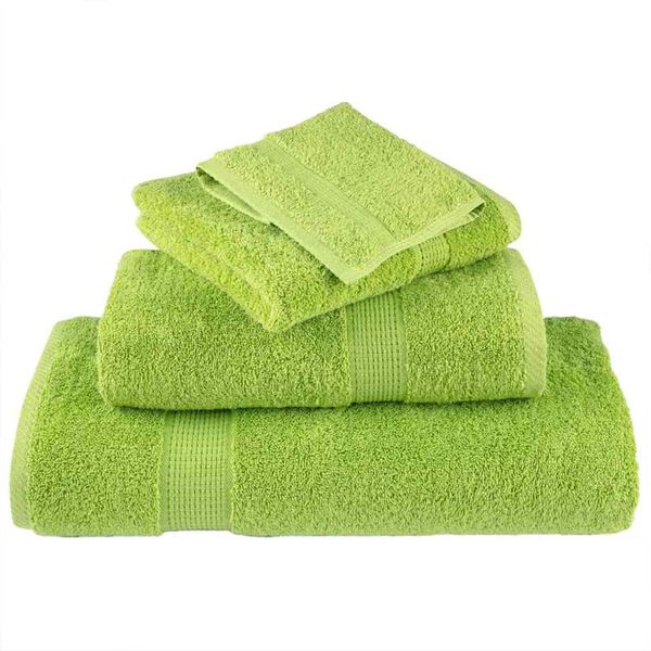 vidaXL Πετσέτες Προσώπου SOLUND 2 pcs Λαχανί Βαμβάκι