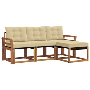 vidaXL &Sigma;&epsilon;&iota;&rho;ά &Kappa;&alpha;&nu;&alpha;&pi;έ &Epsilon;&xi;&omega;&tau;&epsilon;&rho;&iota;&kappa;&omicron;ύ &mu;&epsilon; &mu;&alpha;&xi;&iota;&lambda;ά&rho;&iota; 4 pcs &Phi;&upsilon;&sigma;&iota;&kappa;ό &kappa;&alpha;&iota; &Mu;&pi;&epsilon;&zeta;