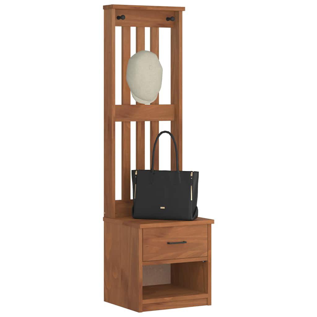vidaXL Δέντρο χωλ "SANDENS" 45x40x159,5 εκ.Πεύκο μασίφ ξύλο