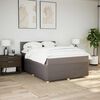 vidaXL &Kappa;&rho;&epsilon;&beta;ά&tau;&iota; Boxspring &mu;&epsilon; &Sigma;&tau;&rho;ώ&mu;&alpha; Taupe 160x200 &epsilon;&kappa;. &Upsilon;&phi;&alpha;&sigma;&mu;ά&tau;&iota;&nu;&omicron;