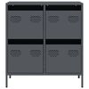vidaXL Ντουλάπι Ανθρακί 68x39x73,5 εκ. από Χάλυβα Ψυχρής Έλασης
