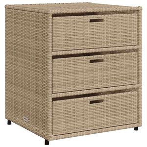 vidaXL &Nu;&tau;&omicron;&upsilon;&lambda;ά&pi;&iota; &Alpha;&pi;&omicron;&theta;ή&kappa;&epsilon;&upsilon;&sigma;&eta;&sigmaf; &Kappa;ή&pi;&omicron;&upsilon; Beige 55x59x69 &epsilon;&kappa;. &Sigma;&upsilon;&nu;&theta;&epsilon;&tau;&iota;&kappa;ό &Rho;&alpha;&tau;ά&nu;