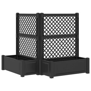 vidaXL &Mu;&epsilon;&gamma;ά&lambda;&eta; &Gamma;&lambda;ά&sigma;&tau;&rho;&alpha; &mu;&epsilon; &Sigma;&tau;ή&rho;&iota;&gamma;&mu;&alpha; 2 pcs &Alpha;&nu;&theta;&rho;&alpha;&kappa;ί 143 x 143 x 133,5 &epsilon;&kappa;