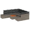 vidaXL &Sigma;&epsilon;&tau; &Kappa;&alpha;&nu;&alpha;&pi;έ &Kappa;ή&pi;&omicron;&upsilon; &mu;&epsilon; &mu;&alpha;&xi;&iota;&lambda;ά&rho;&iota; 9 pcs &Gamma;&kappa;&rho;&iota; &sigma;&upsilon;&nu;&theta;&epsilon;&tau;&iota;&kappa;ό &rho;&alpha;&tau;ά&nu;