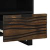 vidaXL Ντουλάπι TV με συρτάρι Καφέ 70 x 33 x 46 εκ Μασίφ ξύλο μάνγκο