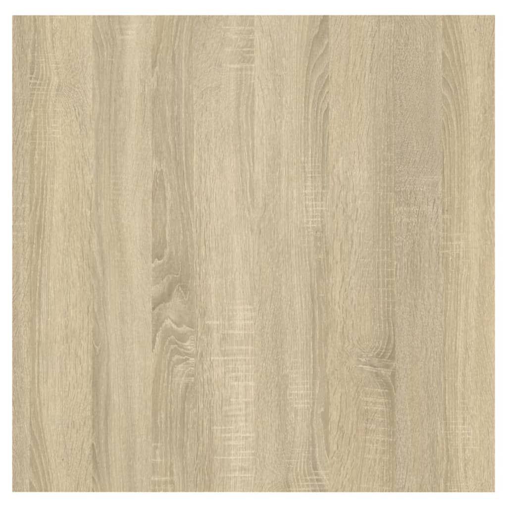 vidaXL Κομοδίνα 2 τεμ. Sonoma Δρυς 30,5 x 30 x 30 εκ. από Επεξ. Ξύλο
