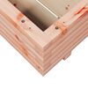 vidaXL Ζαρντινιέρα Κήπου 60x60x26,5 εκ. από Μασίφ Ξύλο Ψευδοτσούγκας
