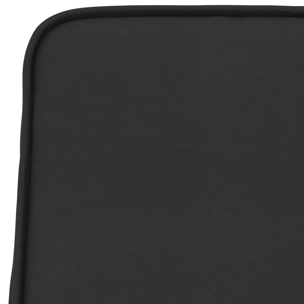 vidaXL Πολυθρόνα Μαύρη 54 x 75 x 76 εκ. από Συνθετικό Δέρμα