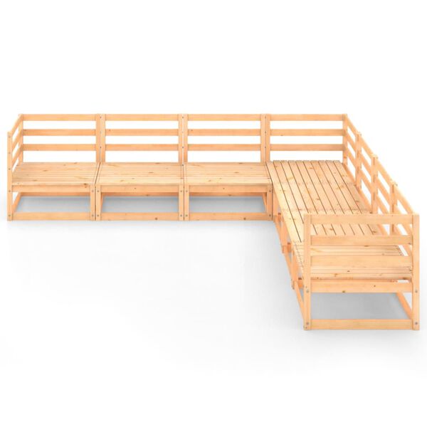 vidaXL &Sigma;&alpha;&lambda;ό&nu;&iota; &Kappa;ή&pi;&omicron;&upsilon; 7 &Tau;&epsilon;&mu;&alpha;&chi;ί&omega;&nu; &alpha;&pi;ό &Mu;&alpha;&sigma;ί&phi; &Xi;ύ&lambda;&omicron; &Pi;&epsilon;ύ&kappa;&omicron;&upsilon;