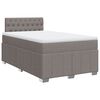 vidaXL &Kappa;&rho;&epsilon;&beta;ά&tau;&iota; Boxspring &mu;&epsilon; &Sigma;&tau;&rho;ώ&mu;&alpha; Taupe 120x200 &epsilon;&kappa;. &Upsilon;&phi;&alpha;&sigma;&mu;ά&tau;&iota;&nu;&omicron;