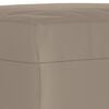 vidaXL Υποπόδιο Taupe 60 x 50 x 41 εκ. από Ύφασμα Μικροϊνών