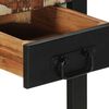 vidaXL Τραπεζάκι Πολύχρωμο 35x35x50 cm Ξύλο μασίφ αναγεννημένο