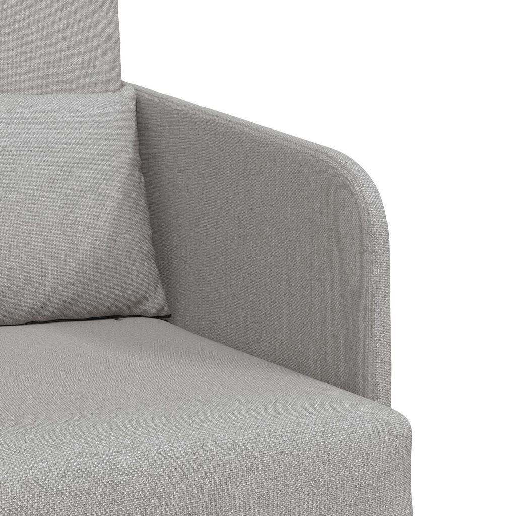 vidaXL Καναπές Κρεβάτι 2-σε-1 Συννέφο Γκρι 65x80x83 εκ. Υφάσματος