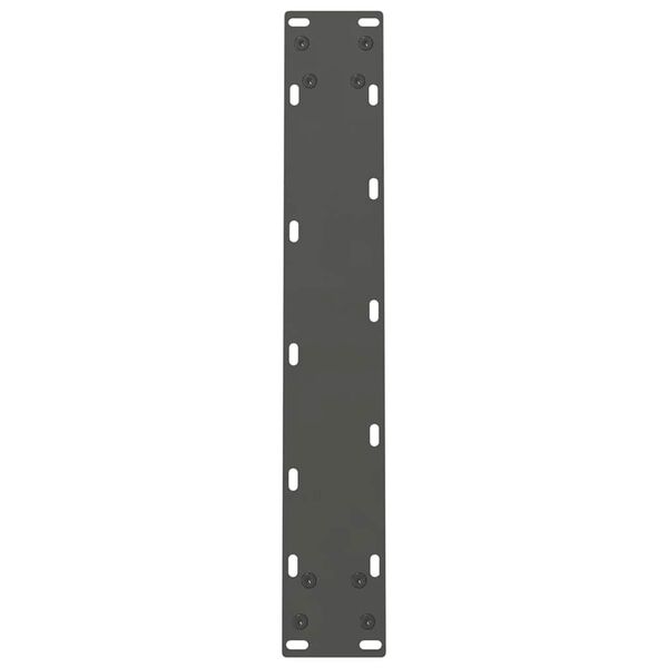 vidaXL Πόδια Τραπεζαρίας Ανθρακί 2 τεμ. 50x(72-73) εκ. Ατσάλι
