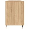 vidaXL Γραφείο Sonoma Δρυς 140 x 50 x 75 εκ. από Επεξεργασμένο Ξύλο