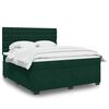 vidaXL &Kappa;&rho;&epsilon;&beta;ά&tau;&iota; Boxspring &mu;&epsilon; &Sigma;&tau;&rho;ώ&mu;&alpha; &Sigma;&kappa;&omicron;ύ&rho;&omicron; &Pi;&rho;ά&sigma;&iota;&nu;&omicron; 180x200&epsilon;&kappa;. &Beta;&epsilon;&lambda;&omicron;ύ&delta;&iota;&nu;&omicron;