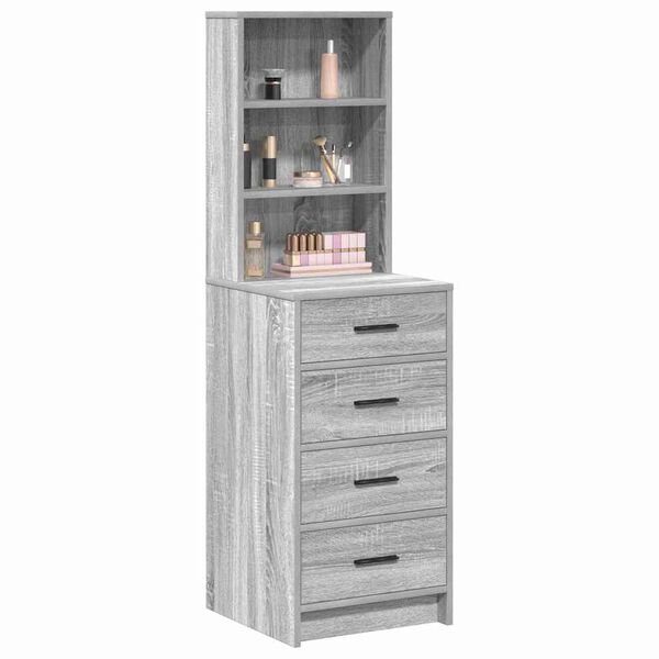 vidaXL Highboard &Gamma;&kappa;&rho;&iota; sonoma 40 x 41 x 135 &epsilon;&kappa;. &Epsilon;&pi;&epsilon;&xi;&epsilon;&rho;&gamma;&alpha;&sigma;&mu;έ&nu;&omicron; &xi;ύ&lambda;&omicron;