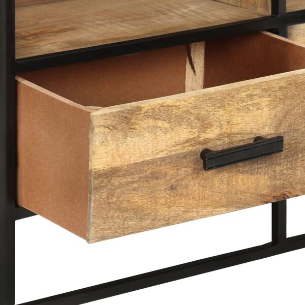 vidaXL Έπιπλο Τηλεόρασης 110 x 30 x 45 εκ. από Ακατέργαστο Ξύλο Μάνγκο