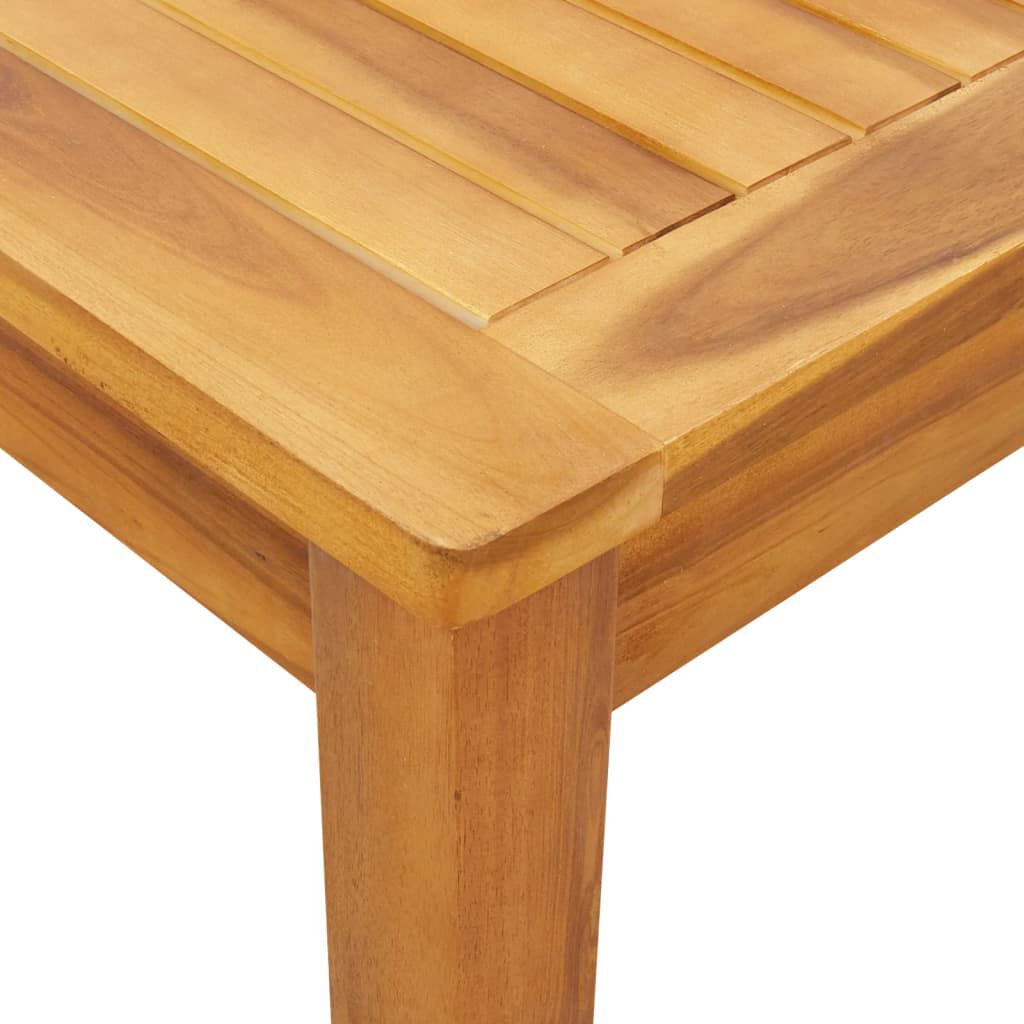 vidaXL Τραπεζαρία Κήπου 110x55x75 εκ. Μασίφ Ξύλο Ακακίας