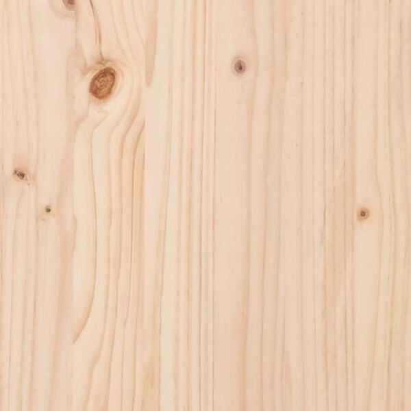 vidaXL Υποπόδιο Κήπου 70 x 70 x 30 εκ. από Μασίφ Ξύλο Πεύκου