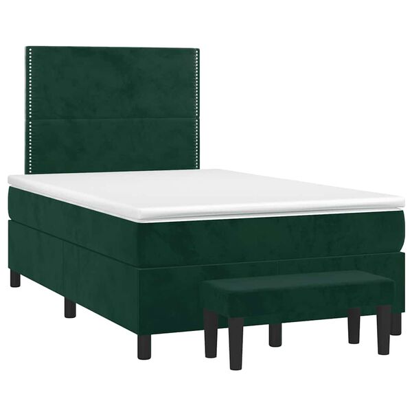 vidaXL &Kappa;&rho;&epsilon;&beta;ά&tau;&iota; Boxspring &mu;&epsilon; &Sigma;&tau;&rho;ώ&mu;&alpha; &Sigma;&kappa;&omicron;ύ&rho;&omicron; &Pi;&rho;ά&sigma;&iota;&nu;&omicron; 100x200&epsilon;&kappa;. &Beta;&epsilon;&lambda;&omicron;ύ&delta;&iota;&nu;&omicron;