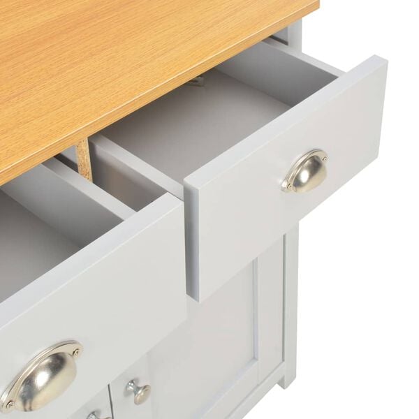 vidaXL Μπουφές Γκρι 79 x 35 x 81 εκ.