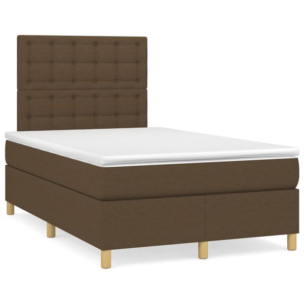 vidaXL &Kappa;&rho;&epsilon;&beta;ά&tau;&iota; Boxspring &mu;&epsilon; &Sigma;&tau;&rho;ώ&mu;&alpha; &Sigma;&kappa;&omicron;ύ&rho;&omicron; &Kappa;&alpha;&phi;έ 120x200 &epsilon;&kappa;. &Upsilon;&phi;&alpha;&sigma;&mu;ά&tau;&iota;&nu;&omicron;