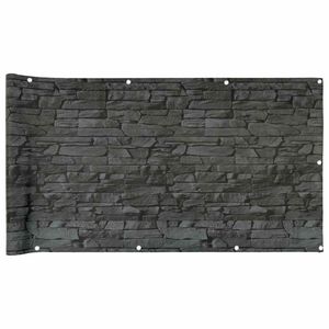 vidaXL &Pi;&epsilon;&rho;ί&phi;&rho;&alpha;&xi;&eta; &Mu;&pi;&alpha;&lambda;&kappa;&omicron;&nu;&iota;&omicron;ύ &Sigma;&chi;έ&delta;&iota;&omicron; Ledge Stone &Gamma;&kappa;&rho;&iota; 600x120 &epsilon;&kappa;. PVC