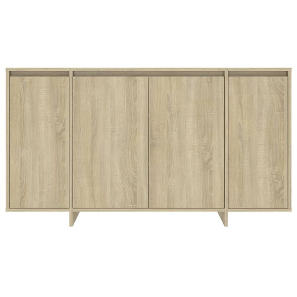 vidaXL Ντουλάπι Sonoma Δρυς 135x41x75 εκ. Επεξεργασμένο Ξύλο