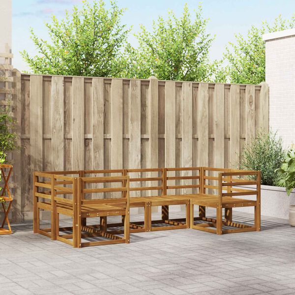 vidaXL &Sigma;&epsilon;&iota;&rho;ά &Kappa;&alpha;&nu;&alpha;&pi;έ &Epsilon;&xi;&omega;&tau;&epsilon;&rho;&iota;&kappa;&omicron;ύ 6 pcs &Phi;&upsilon;&sigma;&iota;&kappa;ό &Sigma;&tau;&epsilon;&rho;&epsilon;ό &Xi;ύ&lambda;&omicron; &Alpha;&kappa;&alpha;&kappa;ί&alpha;&sigmaf;