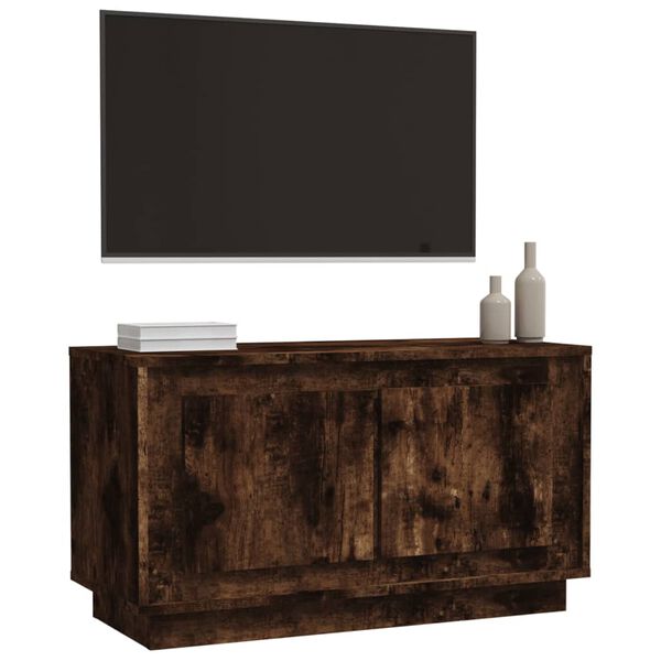 vidaXL Έπιπλο Τηλεόρασης Καπνιστή Δρυς 80x35x45 εκ. Επεξ. Ξύλο