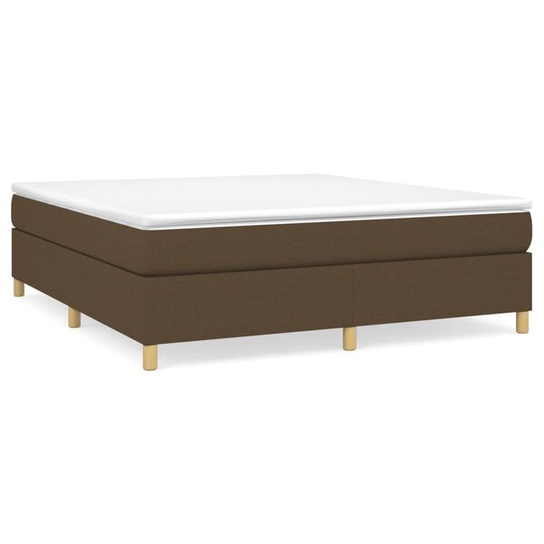 vidaXL &Kappa;&rho;&epsilon;&beta;ά&tau;&iota; Boxspring &mu;&epsilon; &Sigma;&tau;&rho;ώ&mu;&alpha; &Sigma;&kappa;&omicron;ύ&rho;&omicron; &Kappa;&alpha;&phi;έ 160x200 &epsilon;&kappa; &Upsilon;&phi;&alpha;&sigma;&mu;ά&tau;&iota;&nu;&omicron;