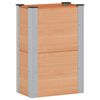 vidaXL &Upsilon;&pi;&epsilon;&rho;&upsilon;&psi;&omega;&mu;έ&nu;&eta; &Zeta;&alpha;&rho;&nu;&tau;&iota;&nu;&iota;έ&rho;&alpha; &Kappa;&alpha;&phi;έ 50 x 30 x 72 &epsilon;&kappa; WPC &kappa;&alpha;&iota; &Alpha;&lambda;&omicron;&upsilon;&mu;ί&nu;&iota;&omicron;