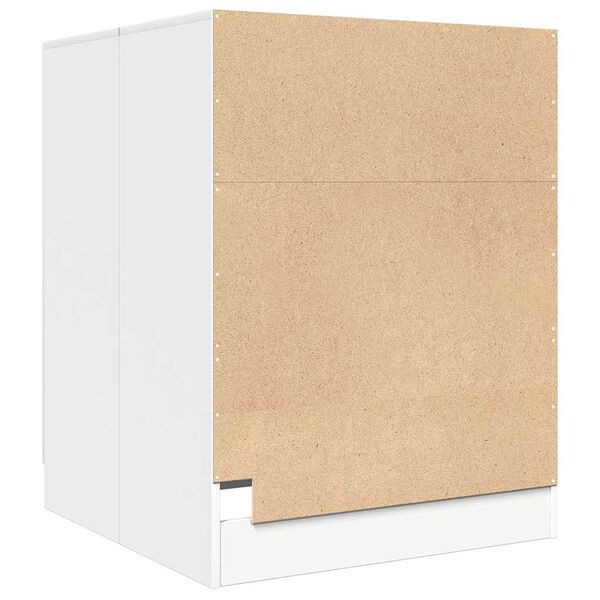 vidaXL Ντουλάπι Πλυντηρίου Λευκό 71 x 71,5 x 91,5 εκ.